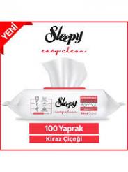 SLEEPY YUZEY TEMIZLIK HAVLUSU 100LU KIRAZ CICEGI
