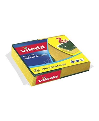 Vileda Klasik Yeşil Sünger 2 Adet