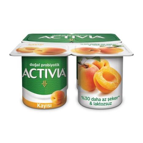 Danone Activa Kayısı 4 x 100 Gr