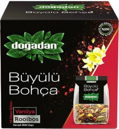 Doğadan Büyülü Bohca Süzen Poşet Vanilya Rooibos