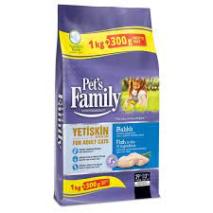 Pets Family Balıklı Yetişkin Kedi Maması 1.3 kg