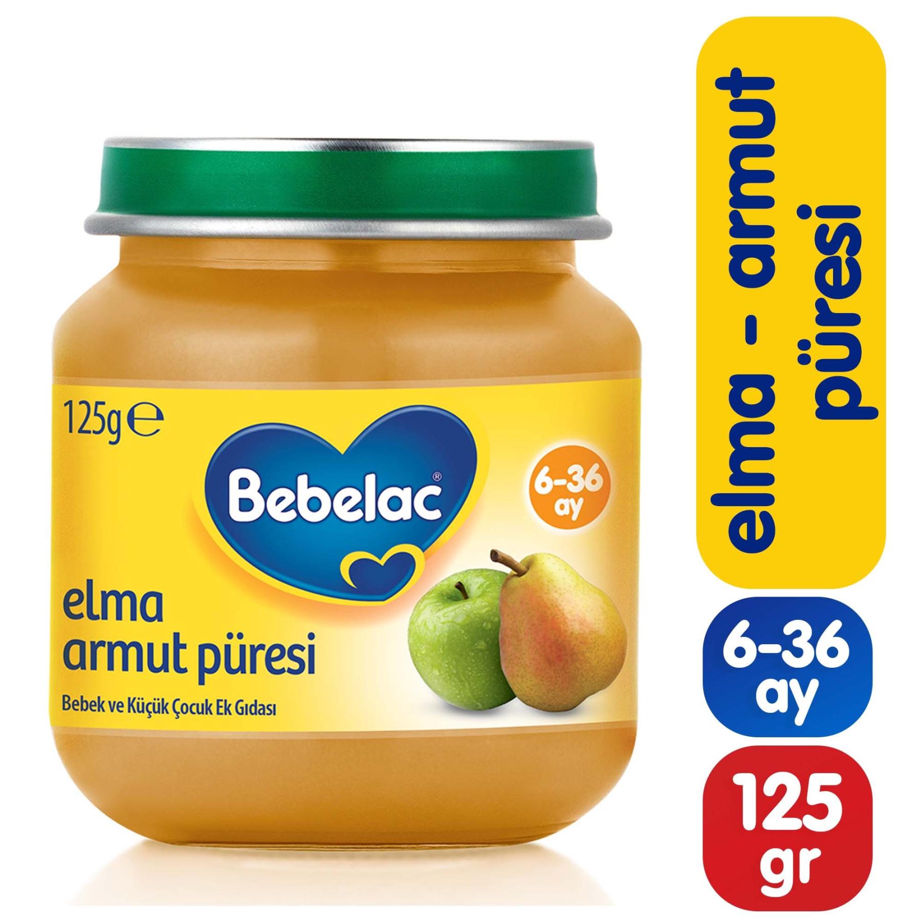 Bebelac Nutricia Elma Armut Püresi 125 Gr