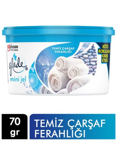 Glade Temiz Çarşaf Ferahlığı Mini Jel 70 Gr