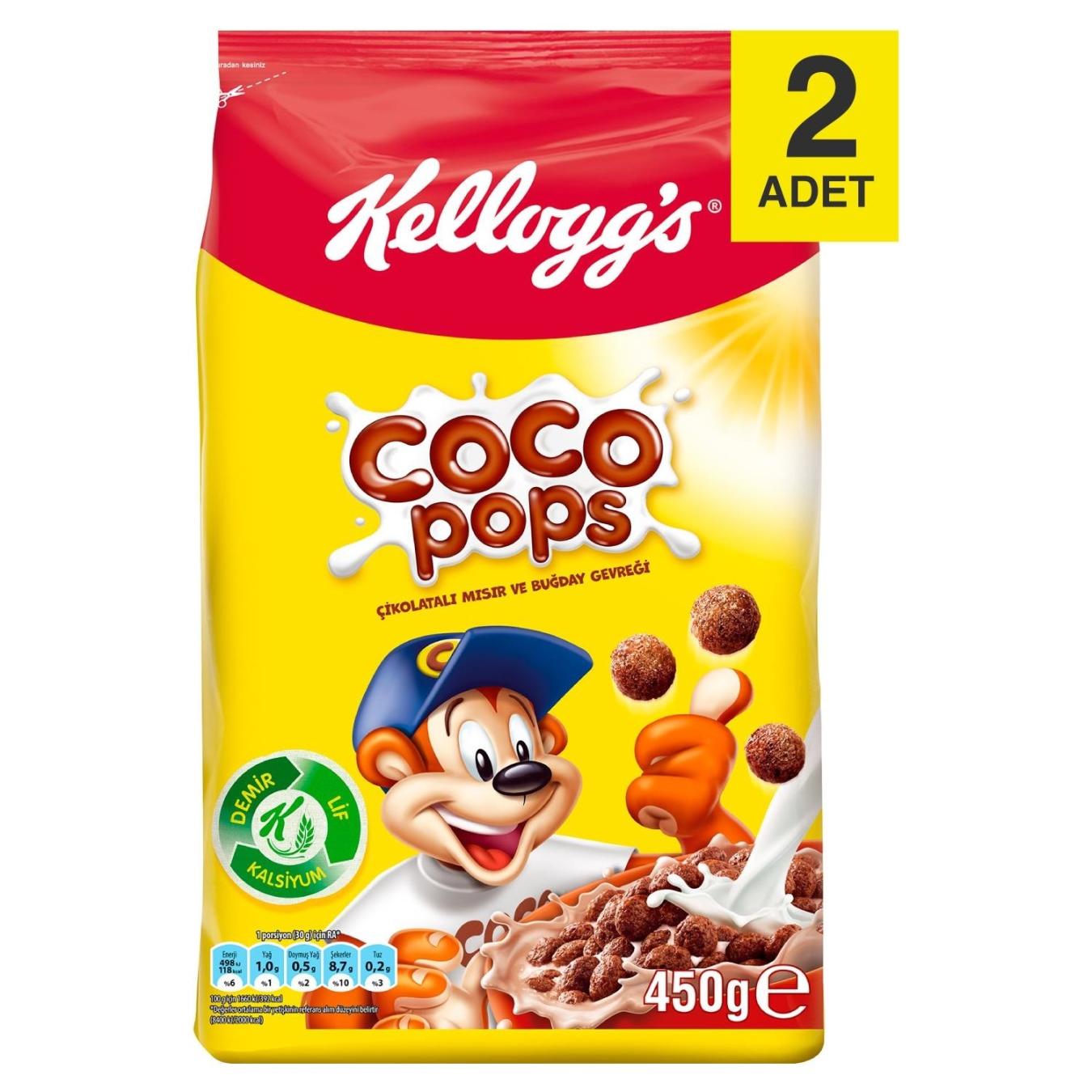 Kelloggs Coco Pops Topları 450 Gr