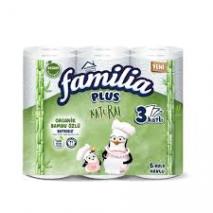FAMILIA PLUS HAVLU 6LI NATURAL
