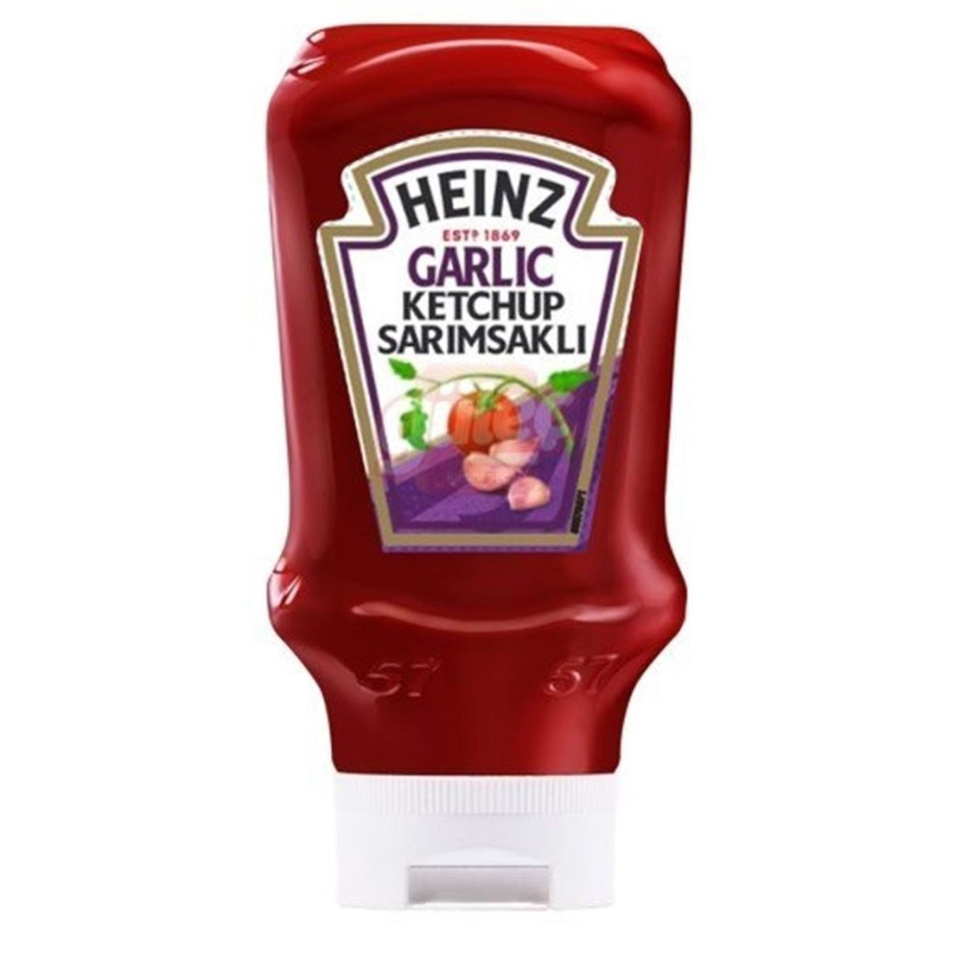 Heinz Ketçap Sarımsaklı 460 Gr