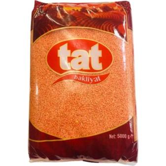 Tat Kırmızı Mercimek 5 Kg