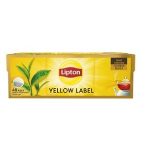 Lipton Yellow Label Tea Demlik Poşet Siyah Çay 48 x 3,2 Gr