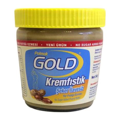 Gold Krem Fıstık Şekersiz 340 Gr