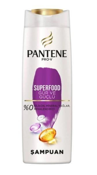 Pantene Şampuan Superfood 350ml Gür ve Güçlü  Şampuan