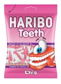 Haribo Jelly Diş 80 Gr