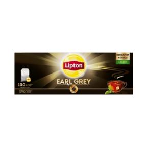 Lipton Earl Grey Tea Bergamot Aromalı Süzen Poşet Siyah Çay 100 x 2 Gr