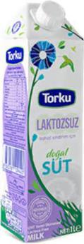 Torku Laktozsuz Yarım Yağlı Süt 1 Lt