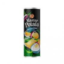 MASTER POTATO 110G SOUR CREAM&ONION