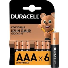 Duracell Aa Kalem Pil 6`lı