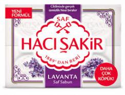 HACI SAKIR KALIP SABUN 4x150GR LAVANTA