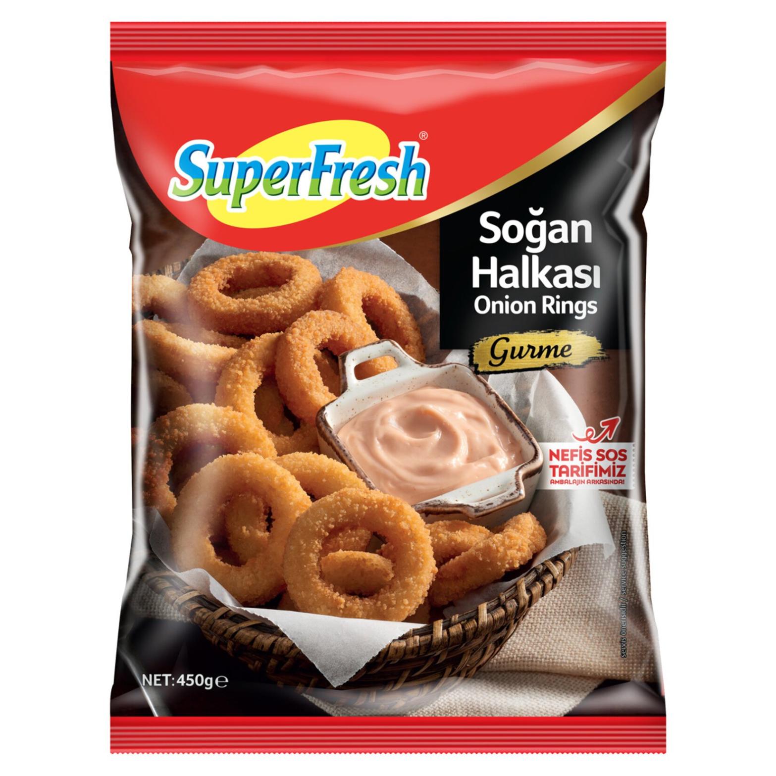 SUPERFRESH GURME 450G SOGAN HALKASI