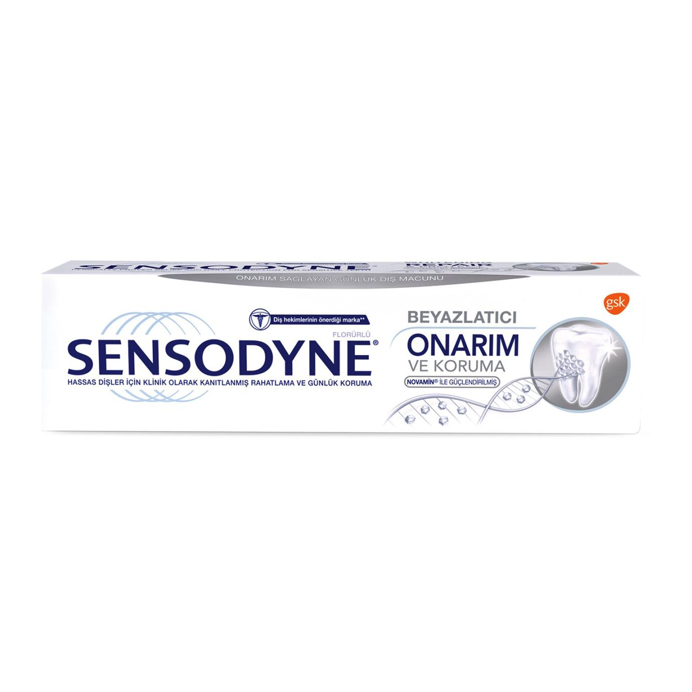 Sensodyne Onarım Ve Koruma 75 Ml Beyazlatıcı