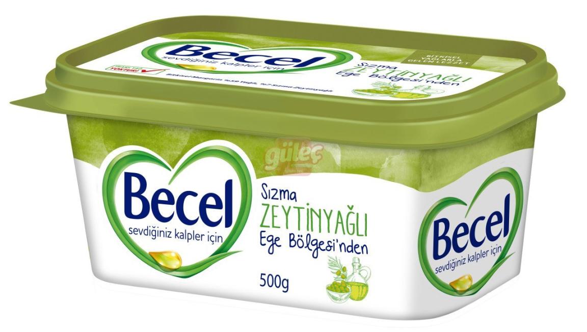 Becel Zeytinyağlı Margarin Kase 500 Gr