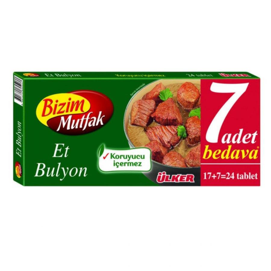 Bizim Mutfak Et Bulyon 24`lü 240 Gr