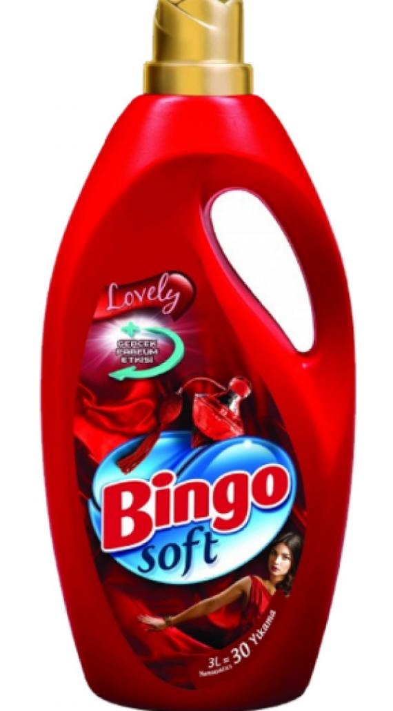 Bingo Soft Lovely Çamaşır Yumuşatıcısı 3lt