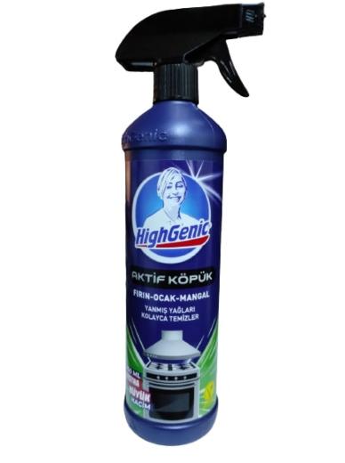 Highgenic Aktif Köpük 750 Ml Fırın-Ocak-Mangal