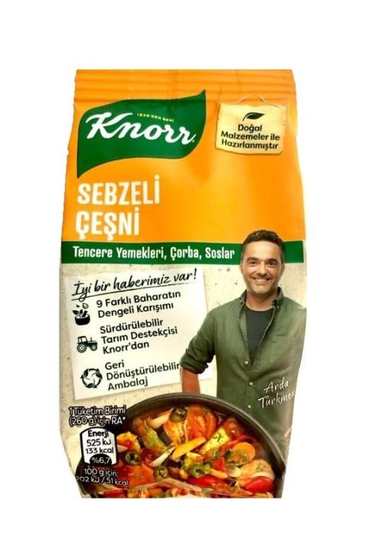 Knorr Sebzelı Çeşni 65 Gr