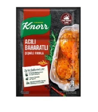 Knorr Fırında Tavuk Çeşnisi Acılı Baharatlı