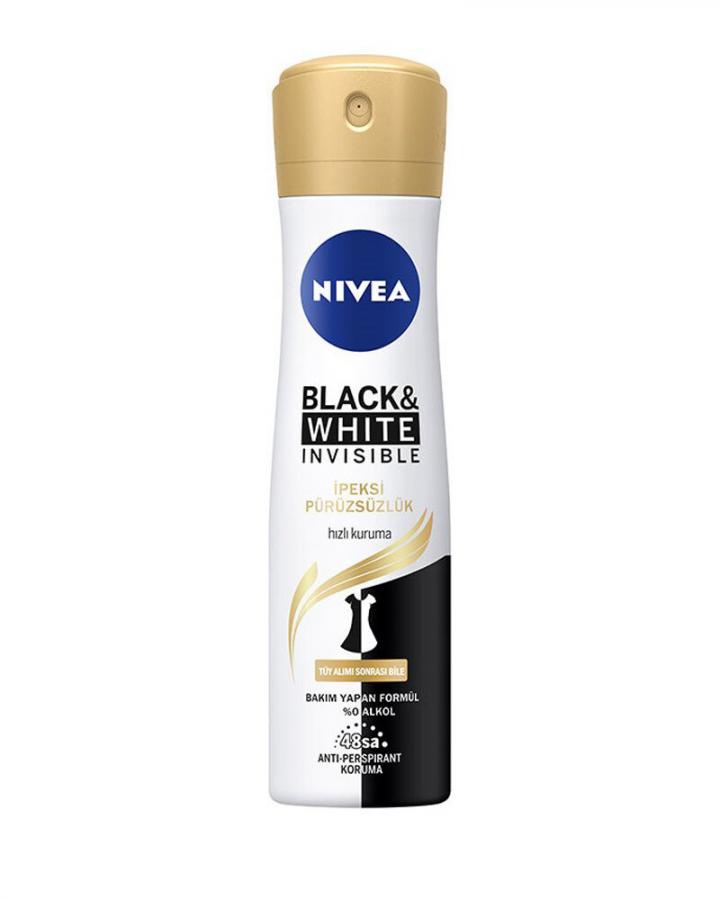 Nivea Deodorant Inv B&W Gold Byn 150 Ml