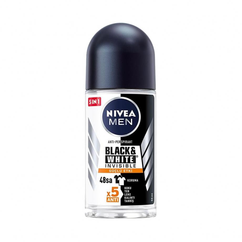 Nivea Roll-On Inv B&W Güçlü Etki Erkek 50 Ml