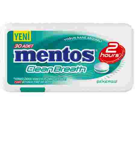 Mentos Yoğun Nane 2H Plastik Kutu 21 Gr