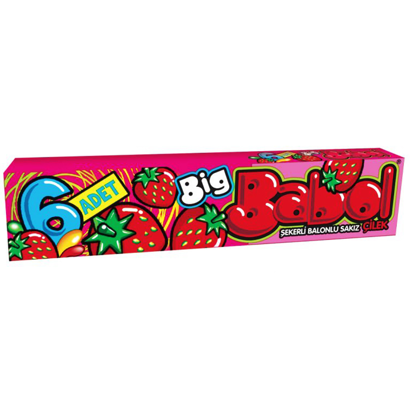Big Babol Box Karpuz 36 Gr