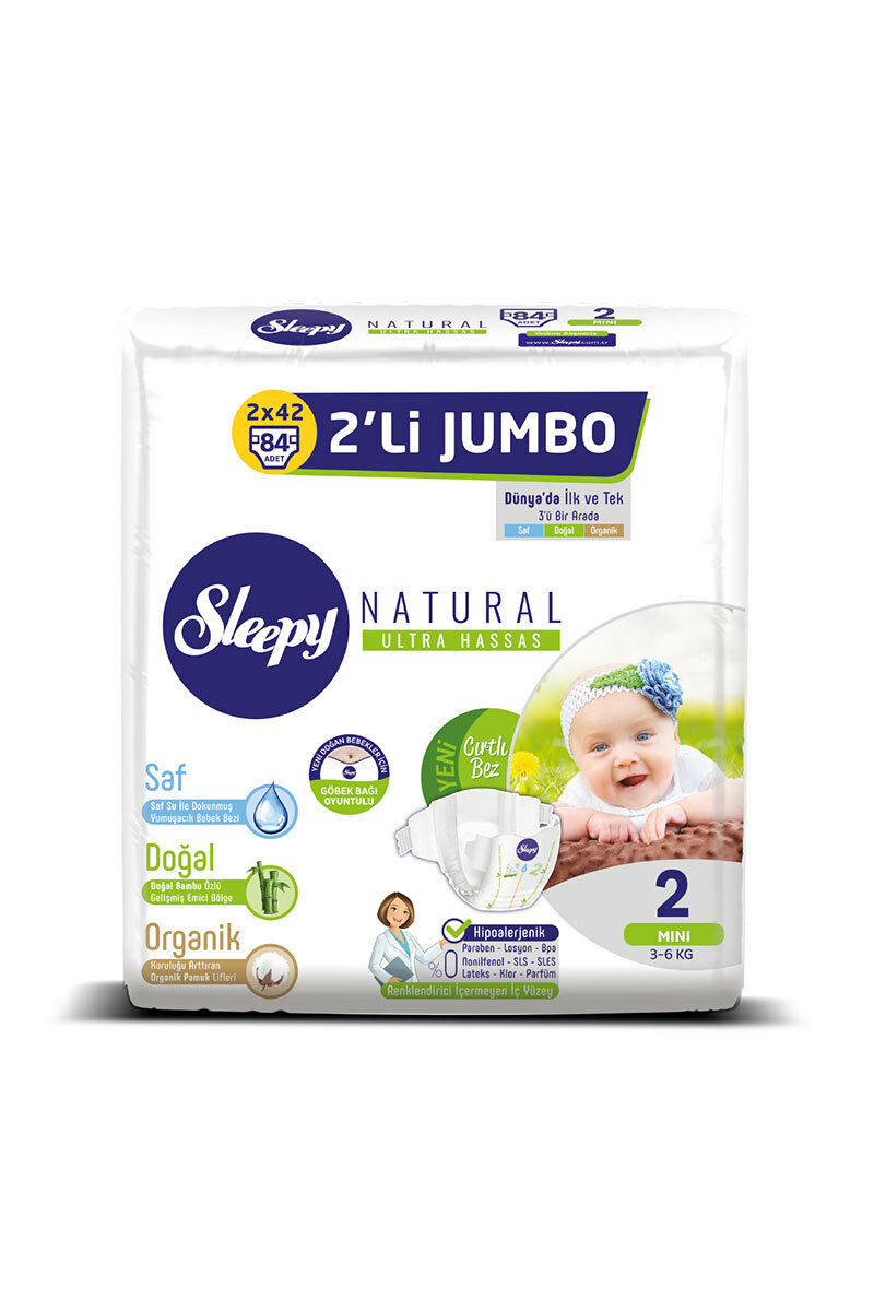 Sleepy Çocuk Bezi 2Li Jumbo 84