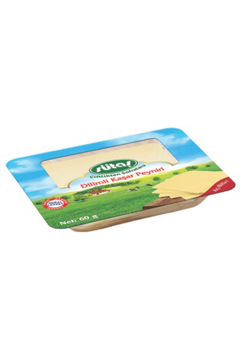 Sütaş 60 Gr Peynir Kaşar Dilimli