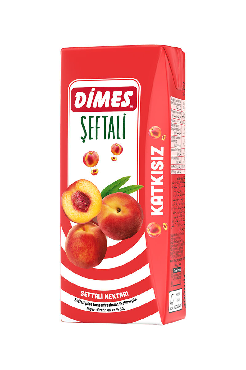 Dimes Meyve Suyu Şeftali 200 Ml