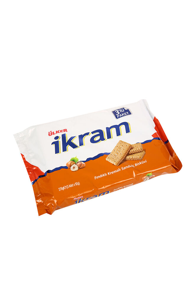 İkram Kremalı Bisküvi Fındıklı 84 Gr