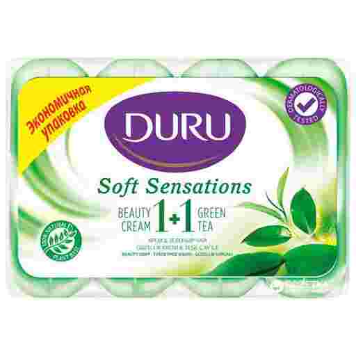 Duru 1+1 Güzellik Sabunu 4 x 90 Gr Yeşil Çay