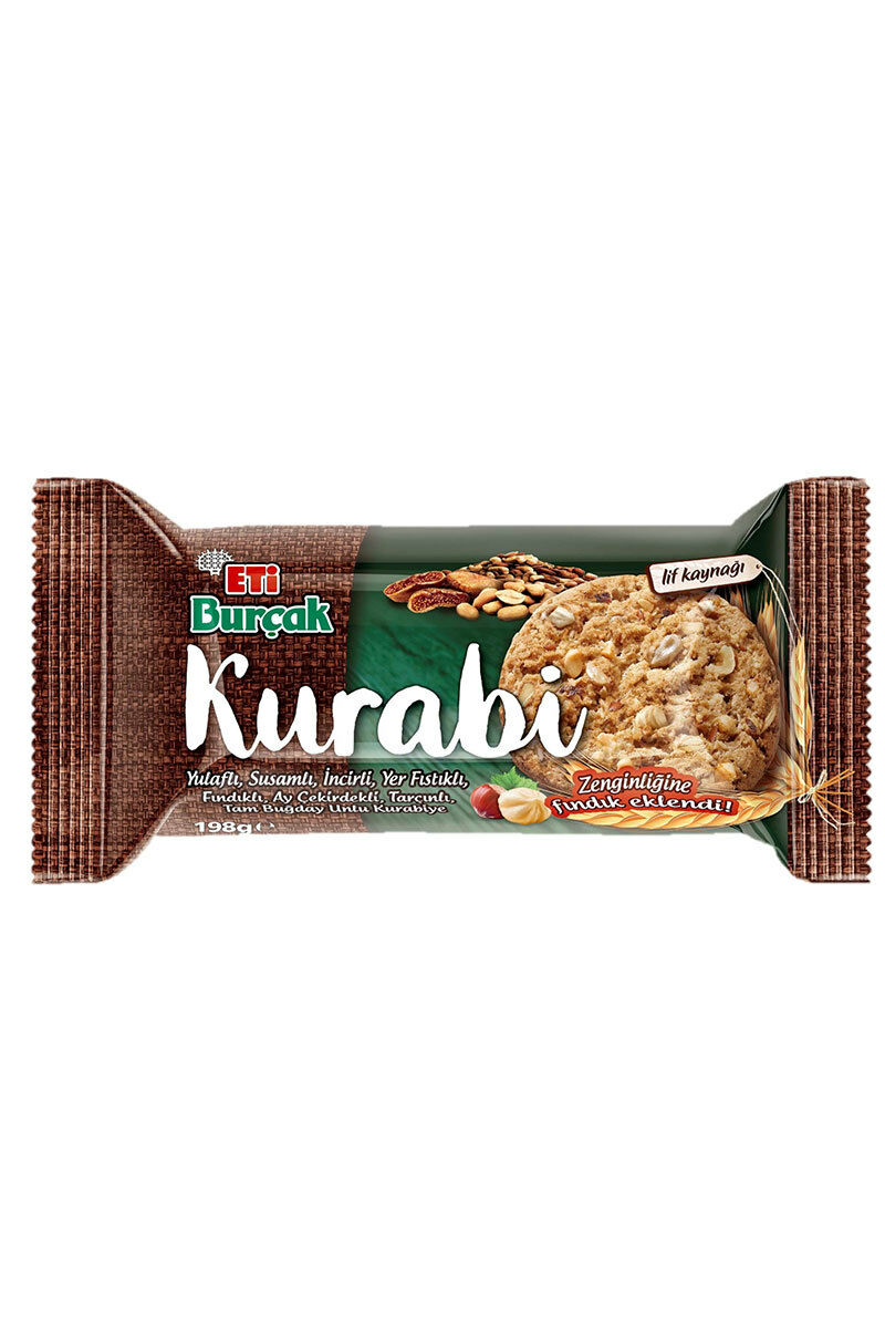 Eti Burçak Kurabi Fındıklı 198 Gr
