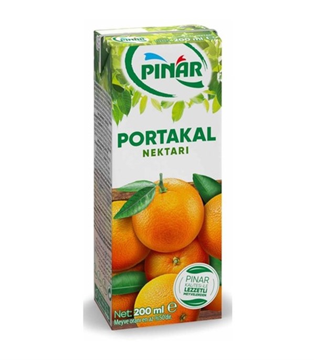 Pınar Meyve Nektarı Portakal 200 Ml