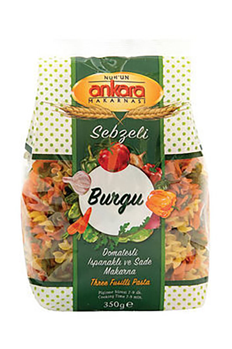 Ankara Makarna Sebzeli Burgu 350 Gr