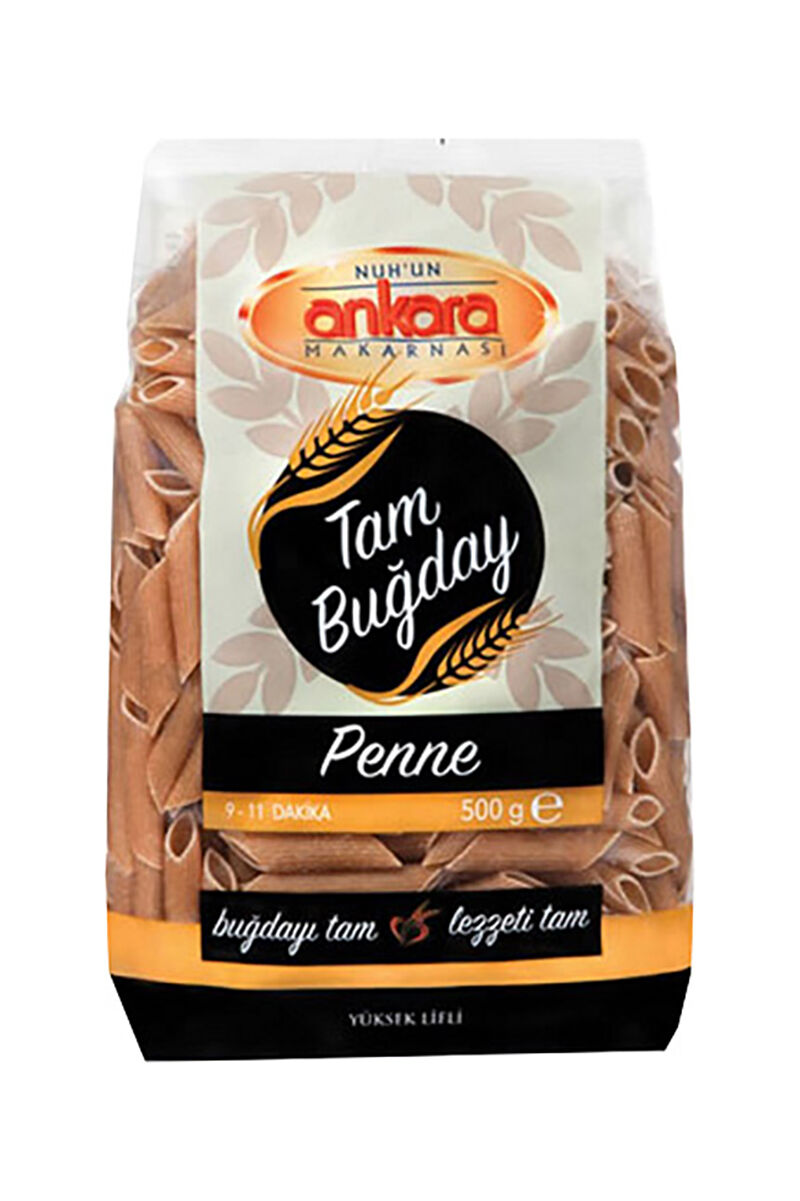Ankara Makarna Tam Buğday Penne 500 Gr