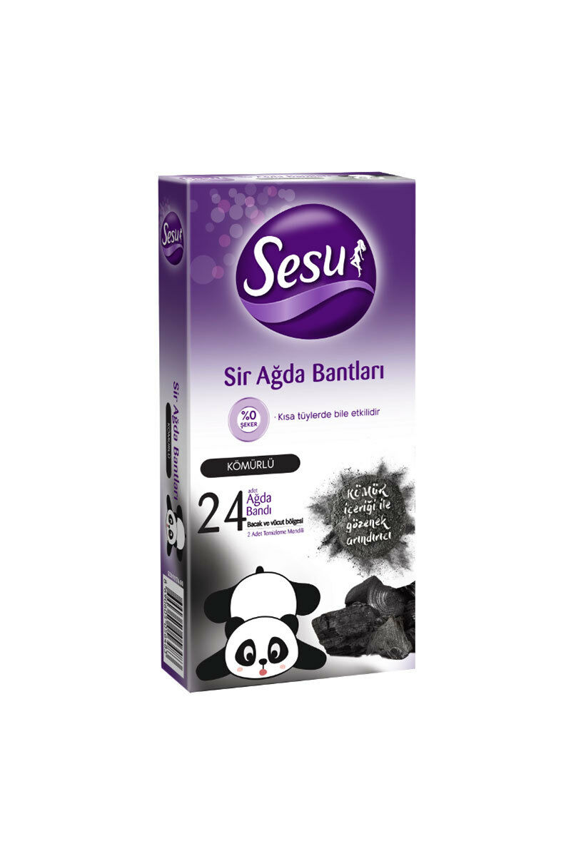 Sesu Ağda Bandı Kömürlü 24