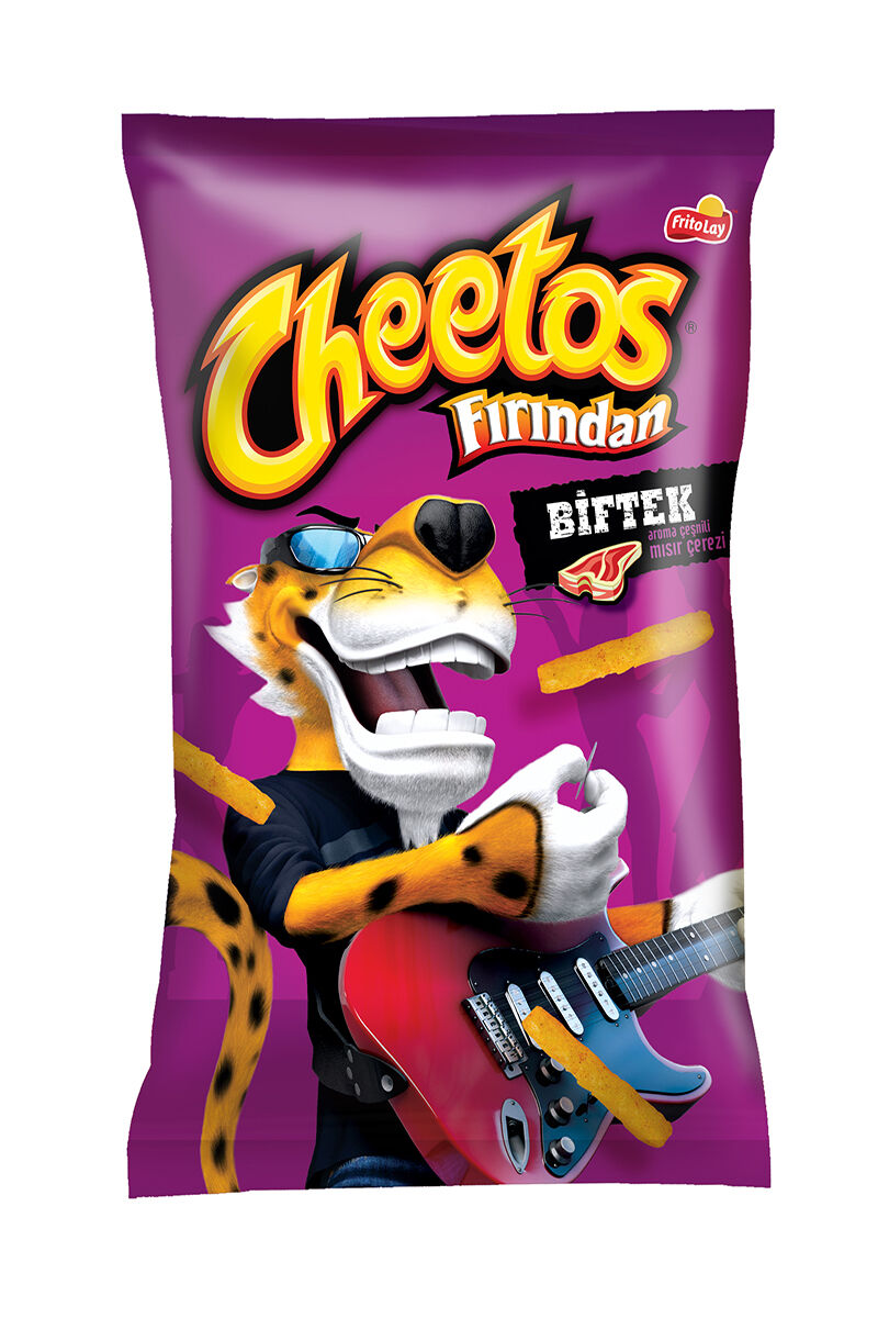 Cheetos Fırından Biftek Aroma Çeşnili Mısır Çerezi 27 Gr