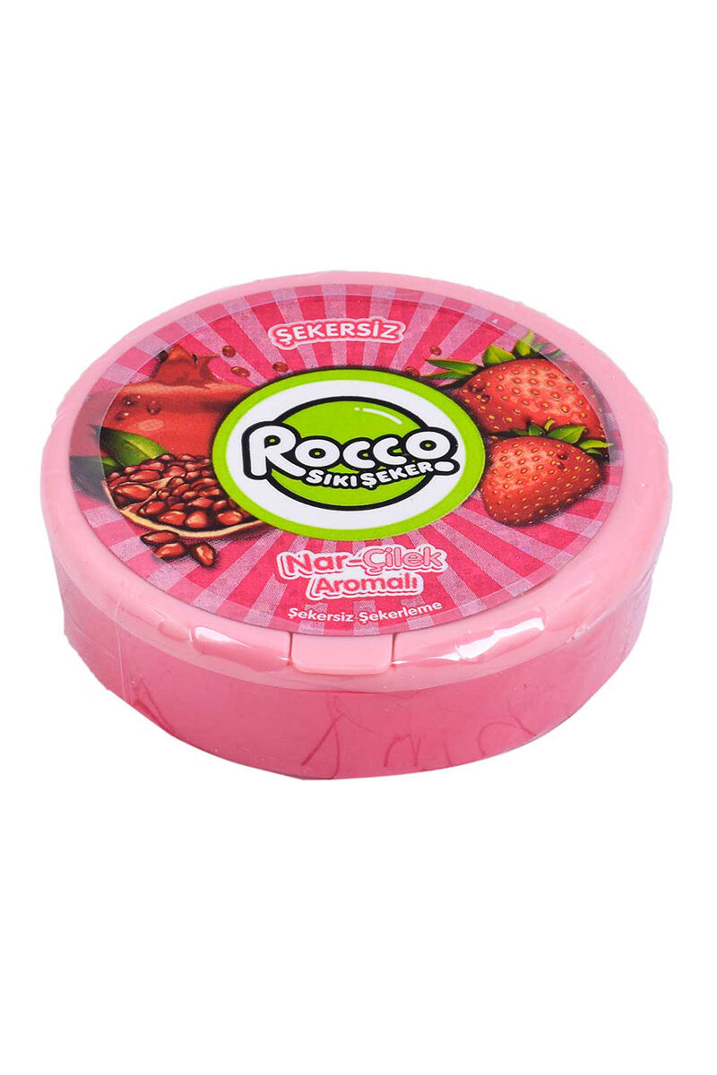 Rocco Sıkı Şeker Nar-Çilek Aromalı Şekerleme 15 Gr