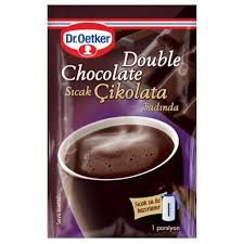 Dr. Oetker Sıcak Çikolata Tadında - Double Chocolate 25 Gr