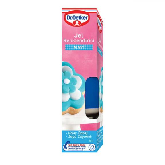 Dr. Oetker Jel Renklendirici - Mavi 10 Gr