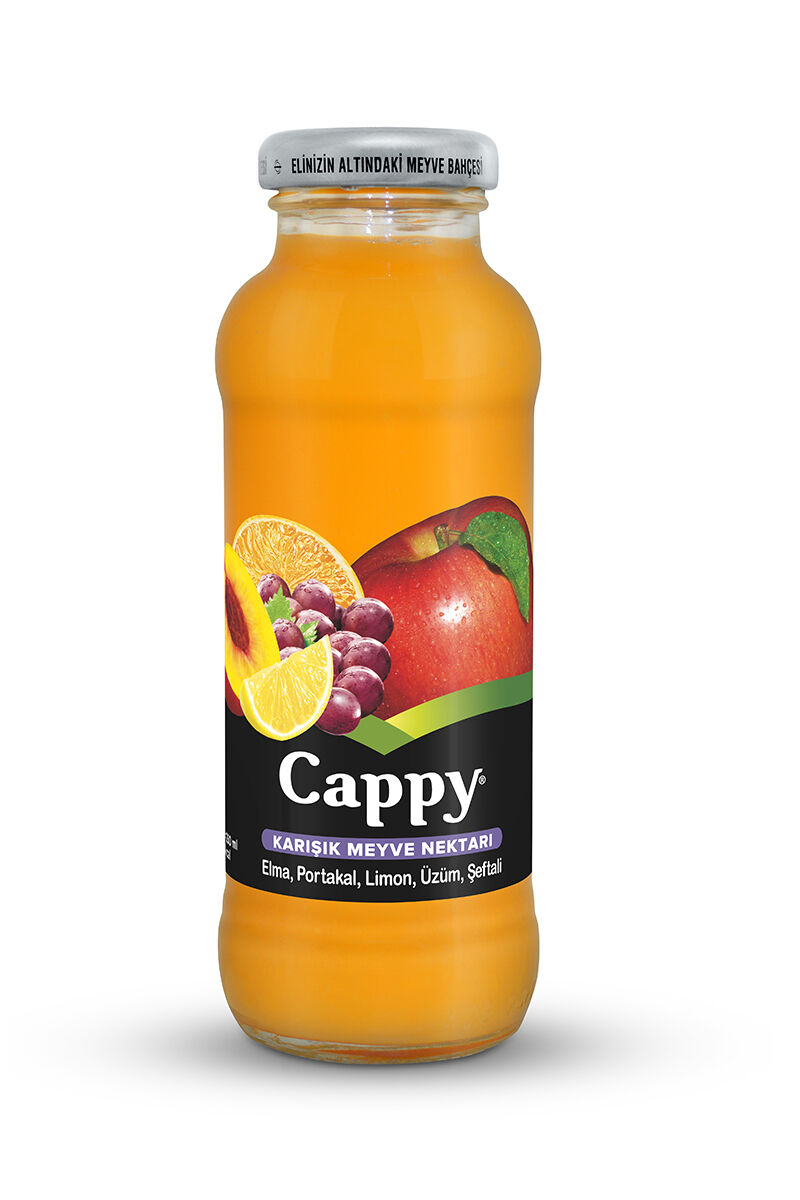 Cappy Mevye Suyu Cam Karışık 250 Ml
