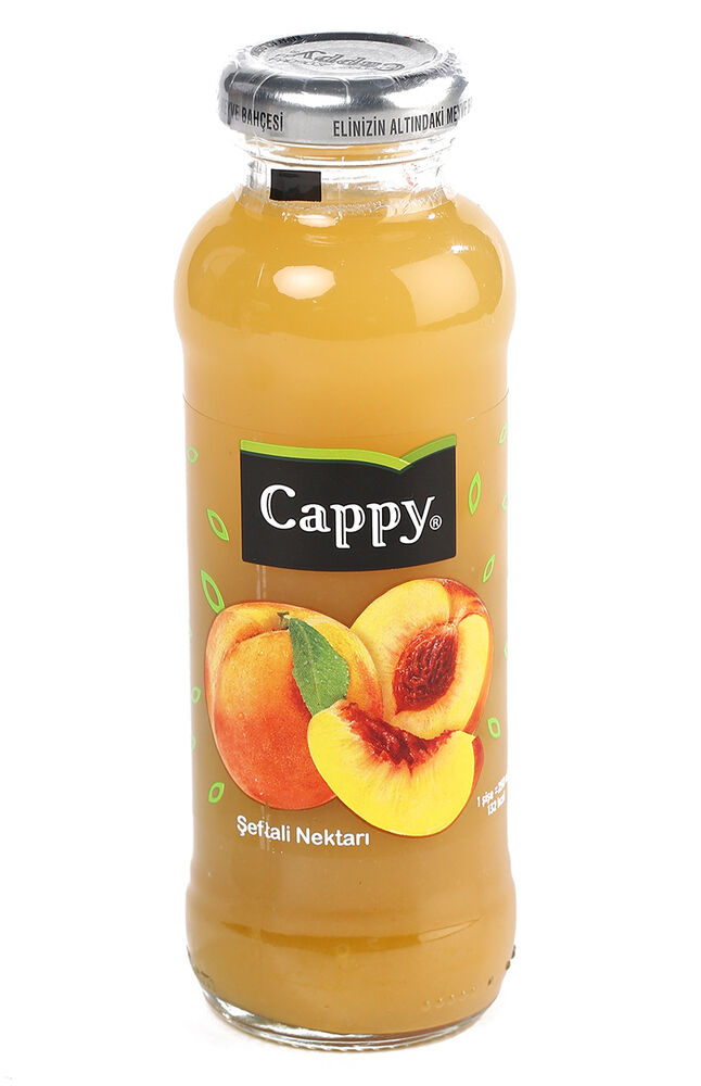 Cappy Meyve Suyu Şeftali Cam Şişe 250 Ml