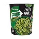 KNORR CABUK MAKARNA 65G PESTO FUSILLI