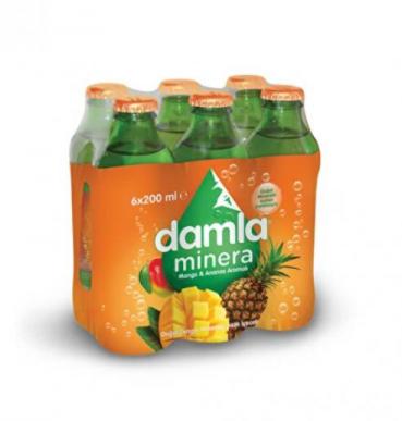 DAMLA SODA 6X200ML MANGO ANANAS